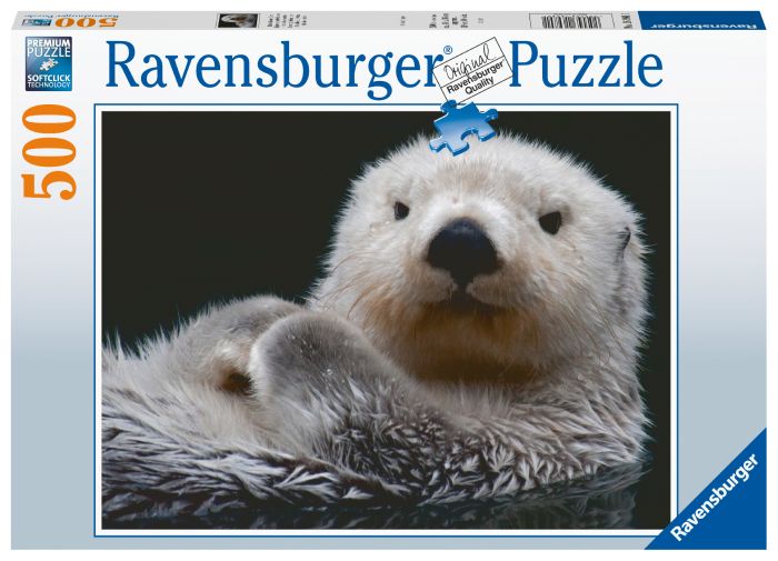 Ravensburger Puzzle - Süßer kleiner Otter - 500 Teile Ravensburger Puzzle - Süßer kleiner Otter - 500 Teile