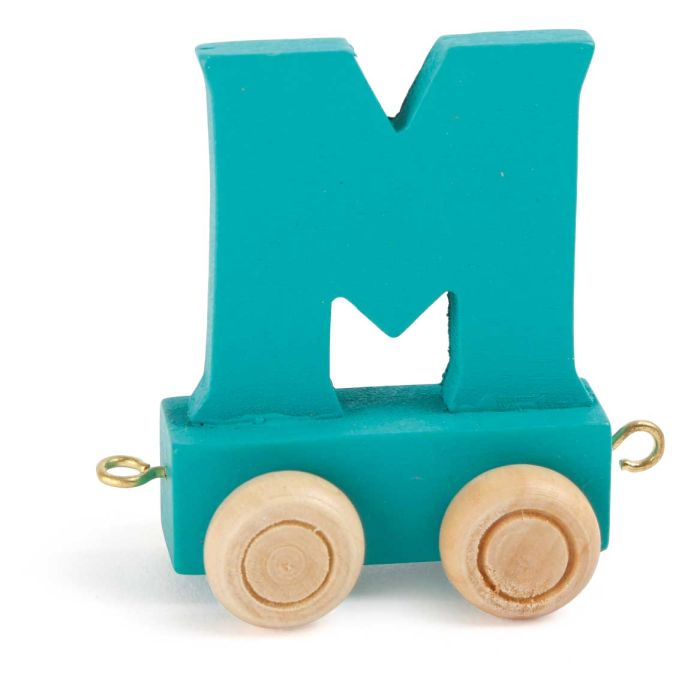 Buchstabenzug bunt M Buchstabenzug bunt M