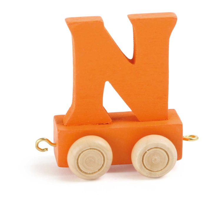 Buchstabenzug bunt N Buchstabenzug bunt N