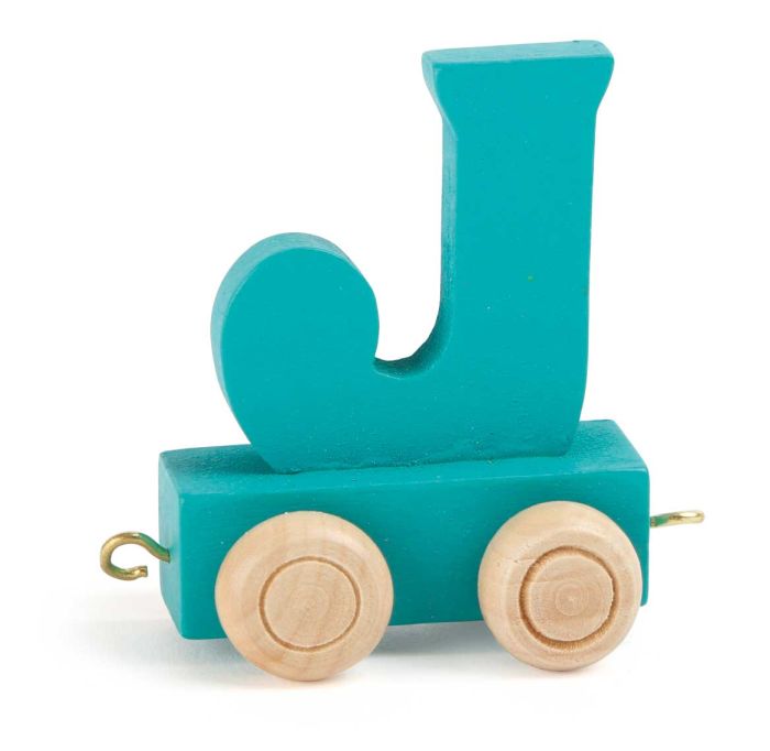 Buchstabenzug bunt J Buchstabenzug bunt J