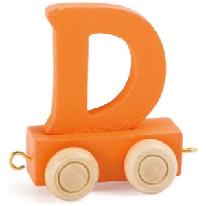 Buchstabenzug bunt D Buchstabenzug bunt D