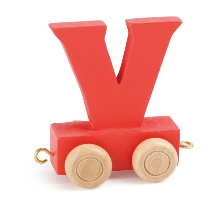 Buchstabenzug bunt V Buchstabenzug bunt V