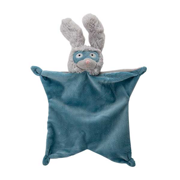 Bloomingville MINI Elroy Hase Schmusetuch blau Bloomingville MINI Elroy Hase Schmusetuch blau