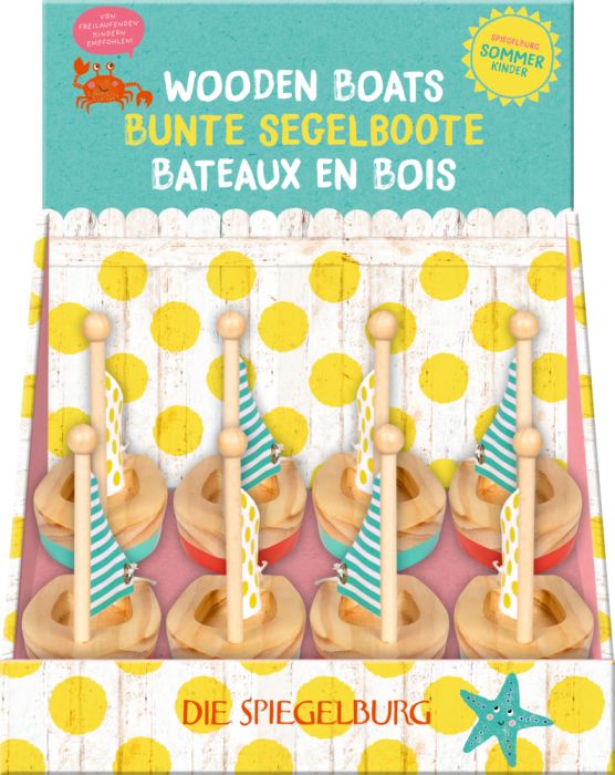 Bunte Segelboote - Spiegelburg Sommerkinder Bunte Segelboote - Spiegelburg Sommerkinder