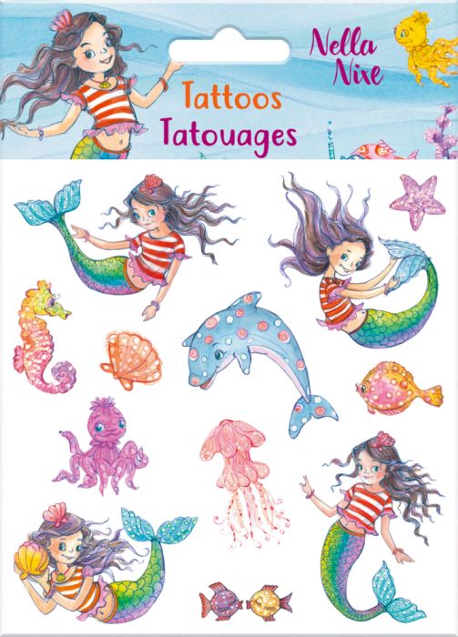 Glitzer-Tattoos Nella Nixe Glitzer-Tattoos Nella Nixe