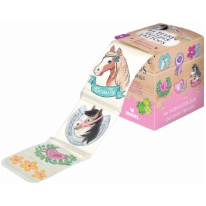 Glitzernde Pferde-Tattoos von der Rolle Glitzernde Pferde-Tattoos von der Rolle