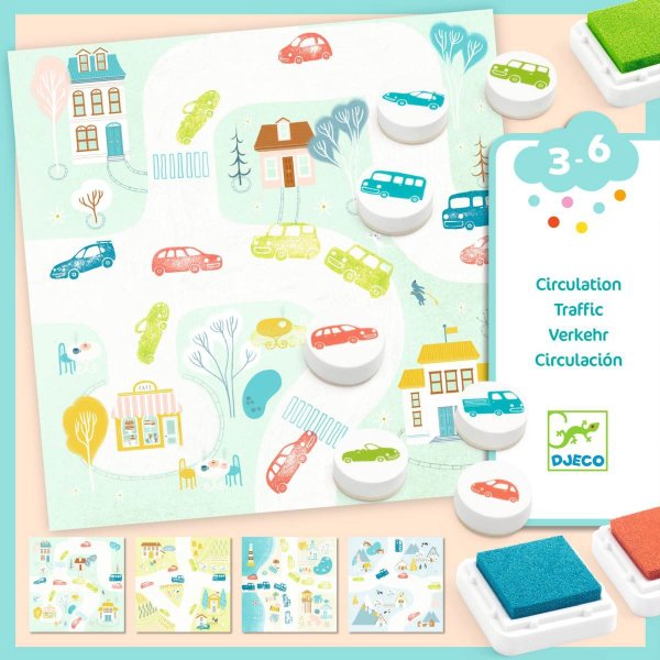 Stempel 3-6: Verkehr Stempel 3-6: Verkehr