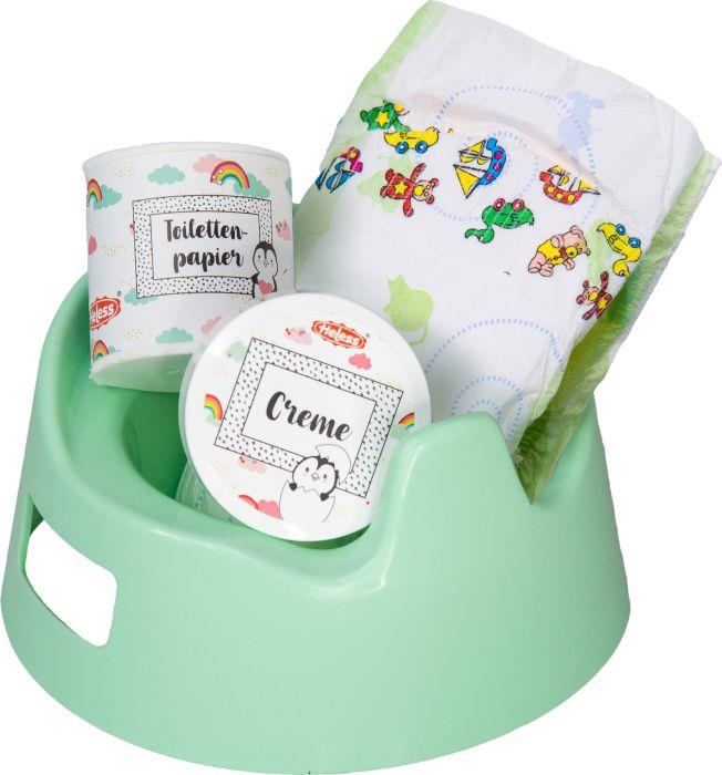 Puppen-Töpfchenset Pinguin mit Zubehör Puppen-Töpfchenset Pinguin mit Zubehör