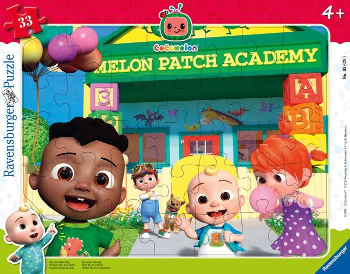 Ravensburger Kinderpuzzle 05629 - Der erste Kita-Tag - 33 Teile Cocomelon Rahmenpuzzle für Kinder ab 4 Jahren Ravensburger Kinderpuzzle 05629 - Der erste Kita-Tag - 33 Teile Cocomelon Rahmenpuzzle für Kinder ab 4 Jahren