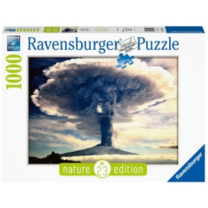 Ravensburger Puzzle 17095 Vulkan Ätna Nature Edition 1000 Teile Puzzle Ravensburger Puzzle 17095 Vulkan Ätna Nature Edition 1000 Teile Puzzle