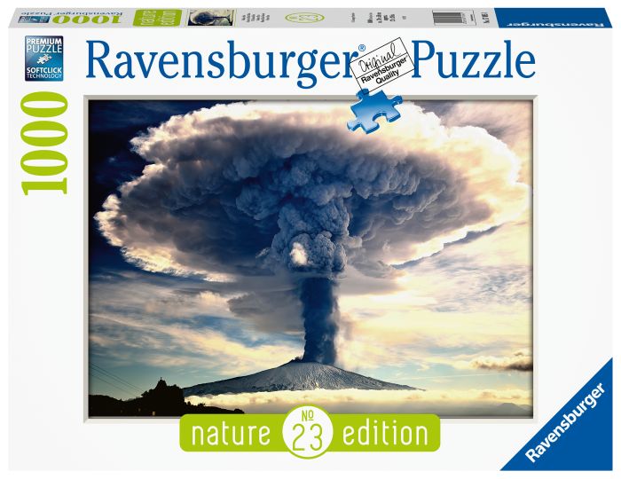Ravensburger Puzzle 17095 Vulkan Ätna Nature Edition 1000 Teile Puzzle Ravensburger Puzzle 17095 Vulkan Ätna Nature Edition 1000 Teile Puzzle