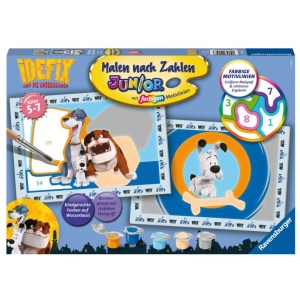 Ravensburger Malen nach Zahlen 20156 – Abenteuer mit Idefix – Kinder 5-7 Jahren Ravensburger Malen nach Zahlen 20156 – Abenteuer mit Idefix – Kinder 5-7 Jahren