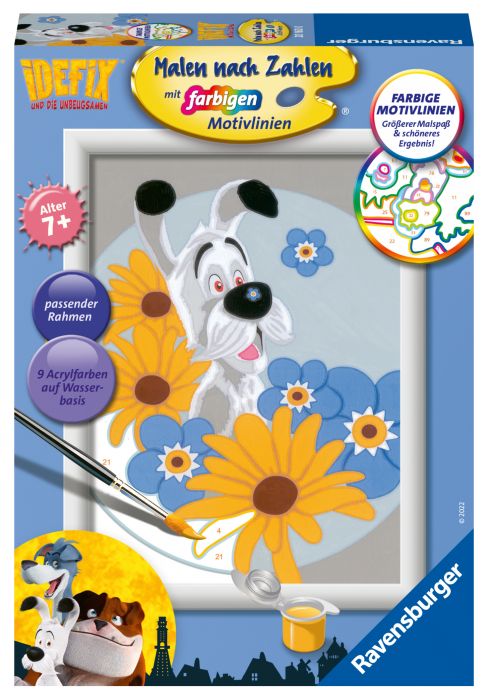 Ravensburger Malen nach Zahlen 20160 - Mutiger Idefix – Kinder ab 7 Jahren Ravensburger Malen nach Zahlen 20160 - Mutiger Idefix – Kinder ab 7 Jahren