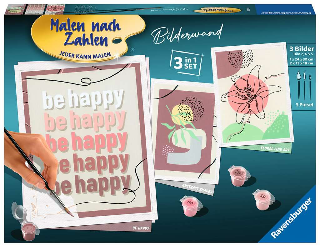Ravensburger Malen nach Zahlen 20236 ? Picture Wall Set ? ab 12 Jahren Ravensburger Malen nach Zahlen 20236 ? Picture Wall Set ? ab 12 Jahren