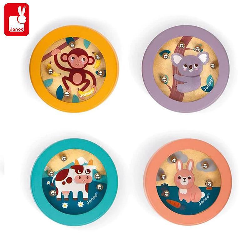 Janod Pocket - Kugel-Geduldsspiel, sortiert Janod Pocket - Kugel-Geduldsspiel, sortiert