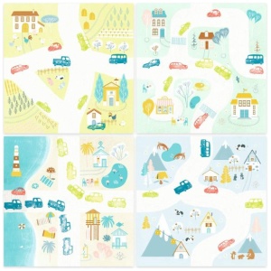 Stempel 3-6: Verkehr Stempel 3-6: Verkehr