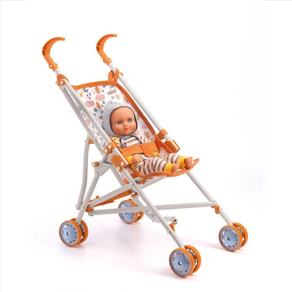 Djeco Pomea Puppenwagen Forest - 54 cm Djeco Pomea Puppenwagen Forest - 54 cm