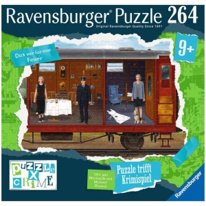 Ravensburger 13380 Puzzle Puzzle X Crime: Das verlorene Feuer 264 Teile Ravensburger 13380 Puzzle Puzzle X Crime: Das verlorene Feuer 264 Teile