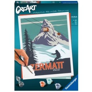 Ravensburger 23500 Malen nach Zahlen Zermatt Malen nach Zahlen Serie C Ravensburger 23500 Malen nach Zahlen Zermatt Malen nach Zahlen Serie C