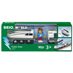 Ravensburger 63600300 BRIO Turbo-Zug RW Battery Function