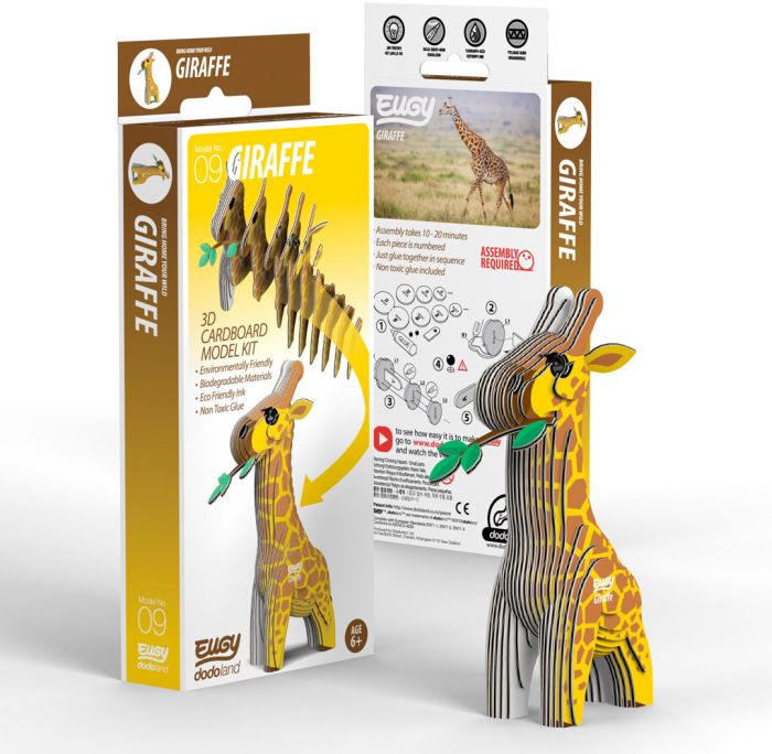 Eugy: 3D Bastelset Giraffe Eugy: 3D Bastelset Giraffe