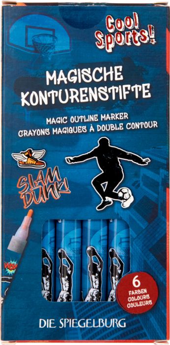 Magische Konturenstifte - Cool Sports! Magische Konturenstifte - Cool Sports!