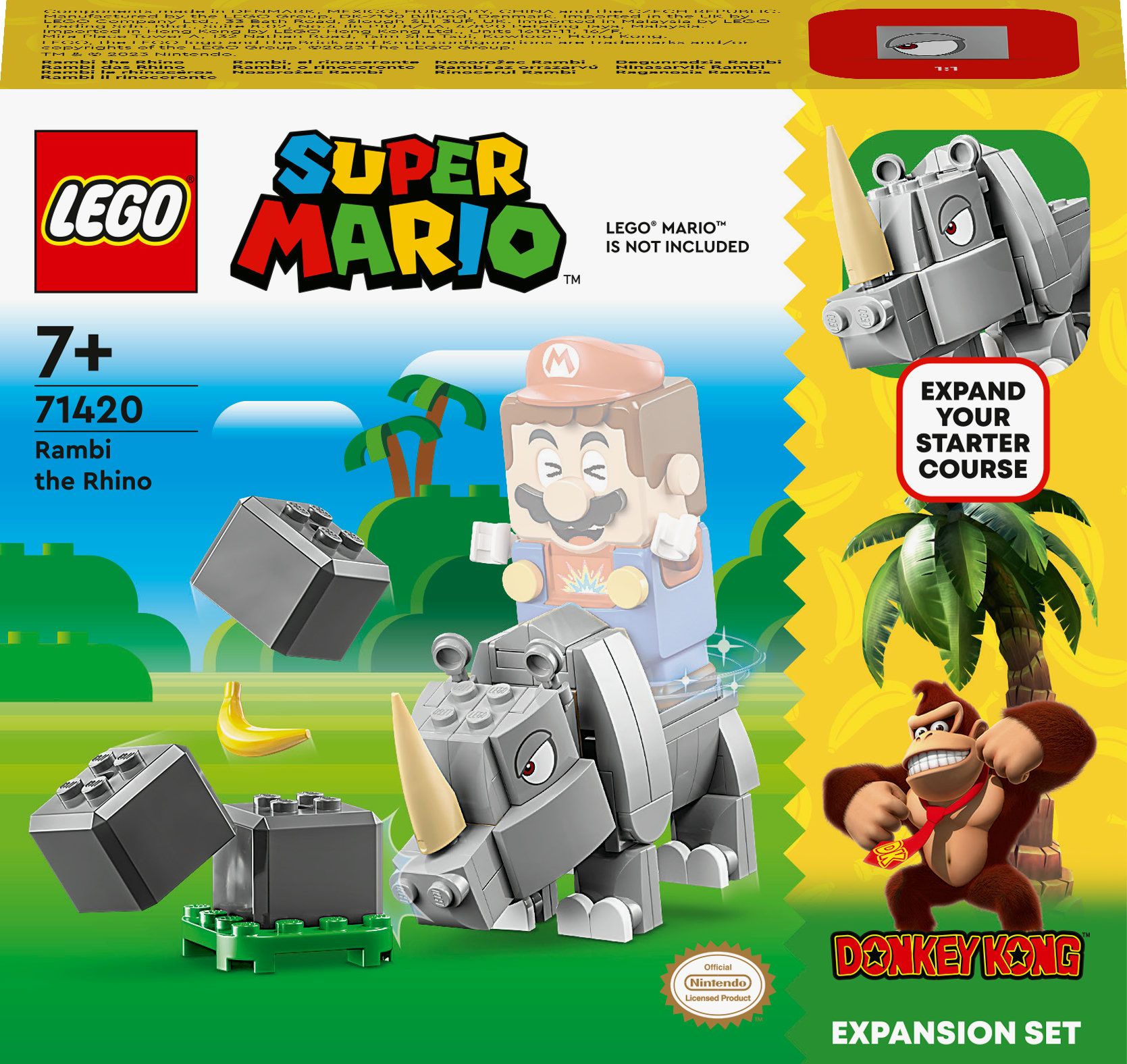 LEGO® Super Mario 71420 Rambi das Rhino – Erweiterungsset LEGO® Super Mario 71420 Rambi das Rhino – Erweiterungsset