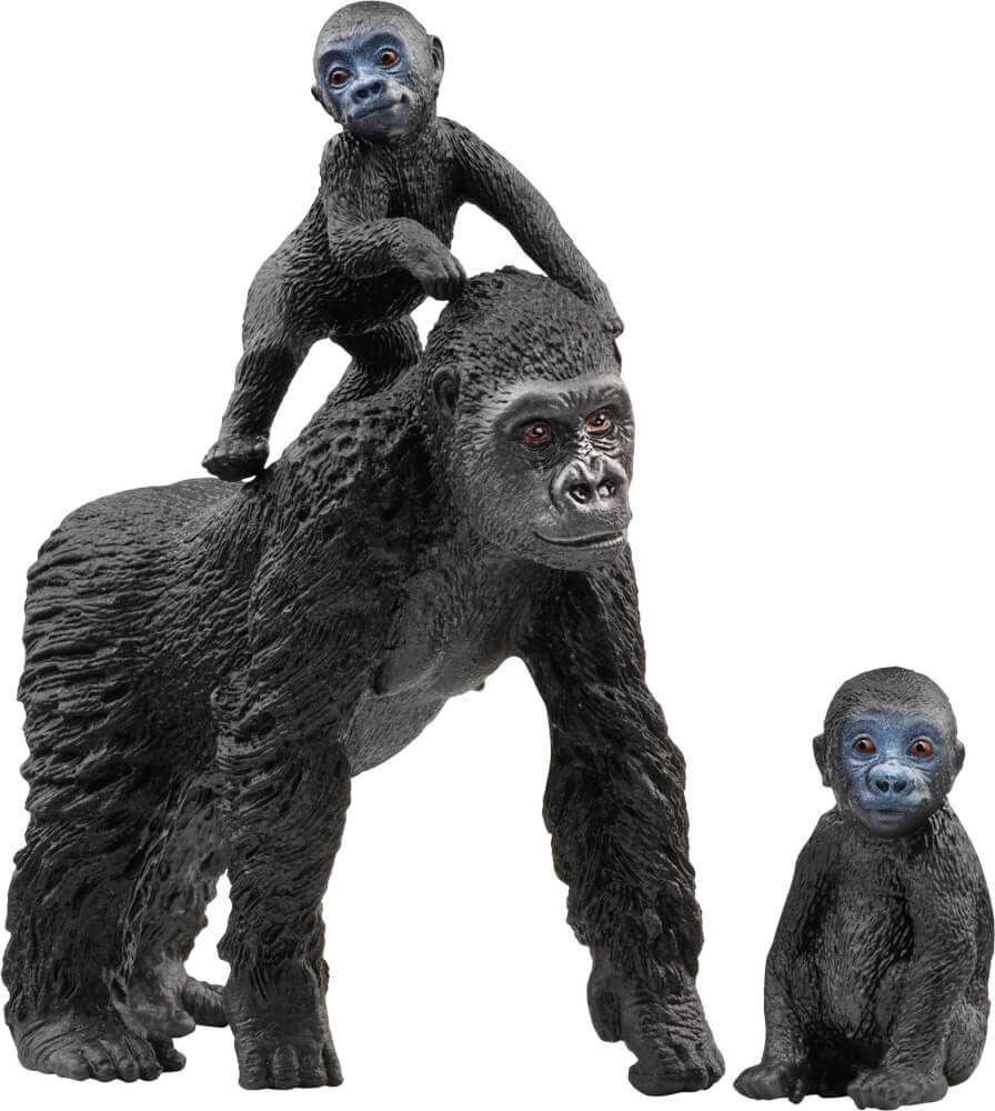 schleich® Wild Life 42601 Flachland Gorilla Familie schleich® Wild Life 42601 Flachland Gorilla Familie