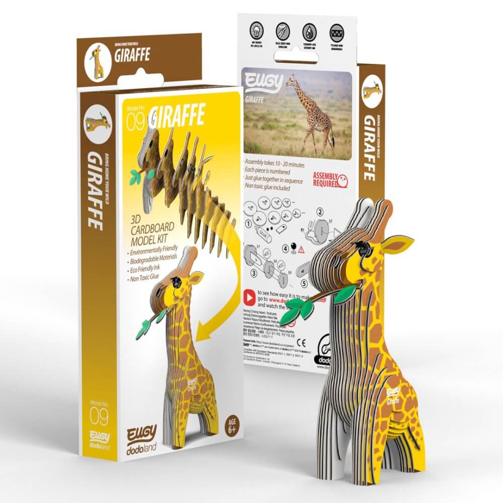Eugy: 3D Bastelset Giraffe Eugy: 3D Bastelset Giraffe