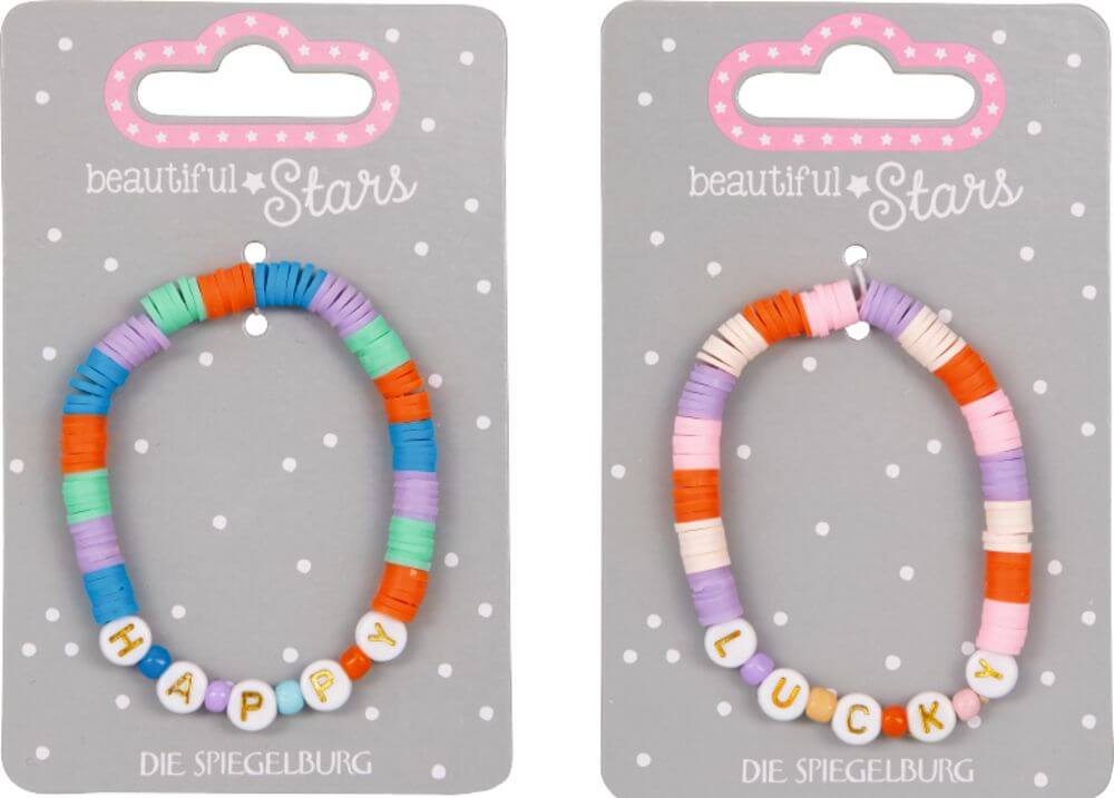 Armband Happy & Lucky - beautiful Stars, sortiert (1 Stück) Armband Happy & Lucky - beautiful Stars, sortiert (1 Stück)