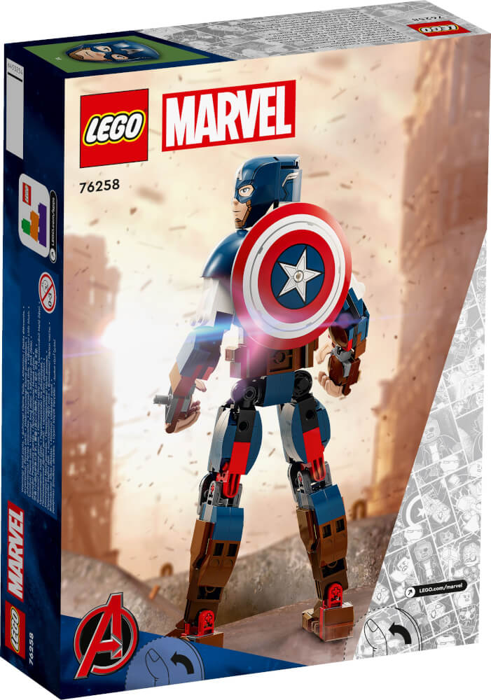 LEGO® Marvel Super Heroes 76258 Captain America Baufigur LEGO® Marvel Super Heroes 76258 Captain America Baufigur