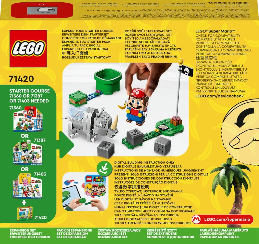 LEGO® Super Mario 71420 Rambi das Rhino – Erweiterungsset LEGO® Super Mario 71420 Rambi das Rhino – Erweiterungsset