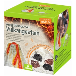 Expedition Natur Ausgrabungs-Set Vulkangestein
