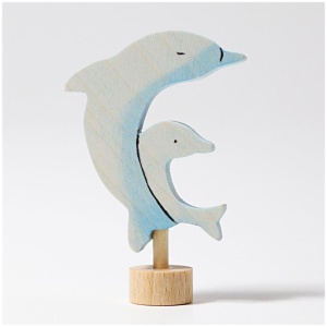 GRIMM’S Steckfigur zwei Delphine GRIMM’S Steckfigur zwei Delphine