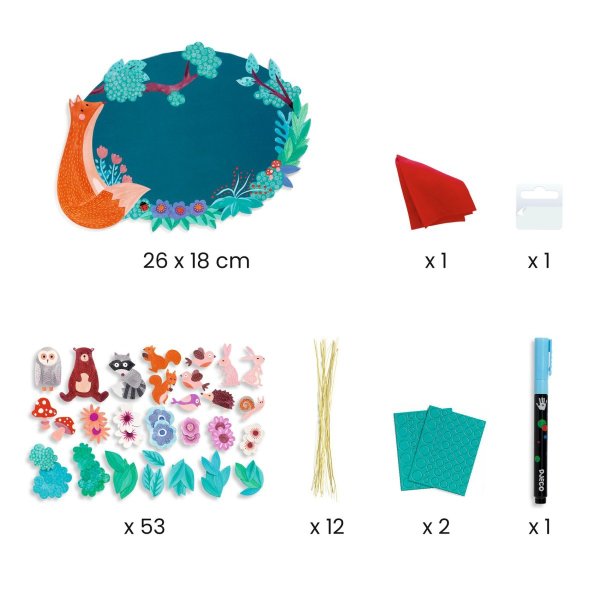 DIY: Türschild Wald DIY: Türschild Wald