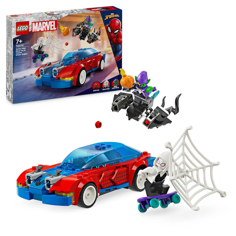 LEGO® Marvel Super Heroes 76279 Spider-Mans Rennauto & Venom Green Goblin LEGO® Marvel Super Heroes 76279 Spider-Mans Rennauto & Venom Green Goblin