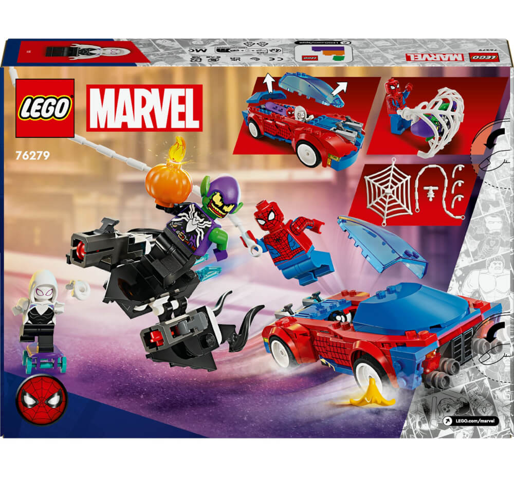 LEGO® Marvel Super Heroes 76279 Spider-Mans Rennauto & Venom Green Goblin LEGO® Marvel Super Heroes 76279 Spider-Mans Rennauto & Venom Green Goblin