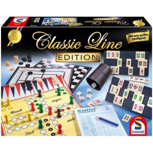 Schmidt Spiele 49196 Classic Line - Edition, mit großen Spielfiguren Schmidt Spiele 49196 Classic Line - Edition, mit großen Spielfiguren