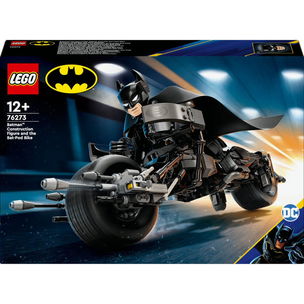 LEGO® DC Comics Super Heroes 76273 Batman™ Baufigur mit dem Batpod LEGO® DC Comics Super Heroes 76273 Batman™ Baufigur mit dem Batpod