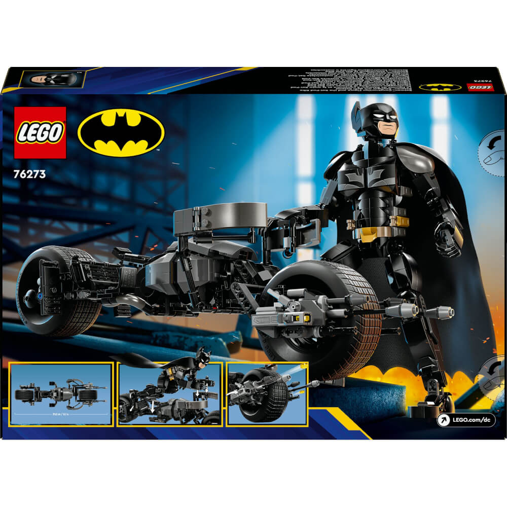 LEGO® DC Comics Super Heroes 76273 Batman™ Baufigur mit dem Batpod LEGO® DC Comics Super Heroes 76273 Batman™ Baufigur mit dem Batpod