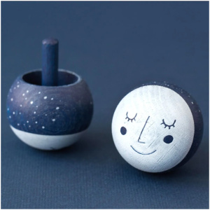 Londji Spinning Tops - Moon - 5x3,4 cm Londji Spinning Tops - Moon - 5x3,4 cm