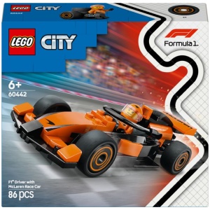 LEGO® City 60442 F1 Rennfahrer mit McLaren Rennauto LEGO® City 60442 F1 Rennfahrer mit McLaren Rennauto