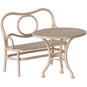 Maileg Café-Set, Maus, Groß - Blassrosa Maileg Café-Set, Maus, Groß - Blassrosa