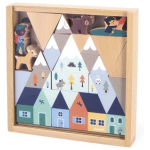 Cross Roads - Würfel, Motiv Berge Cross Roads - Würfel, Motiv Berge