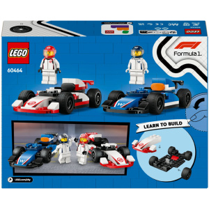 LEGO® City 60464 F1 Williams Racing und Haas F1 Rennautos LEGO® City 60464 F1 Williams Racing und Haas F1 Rennautos