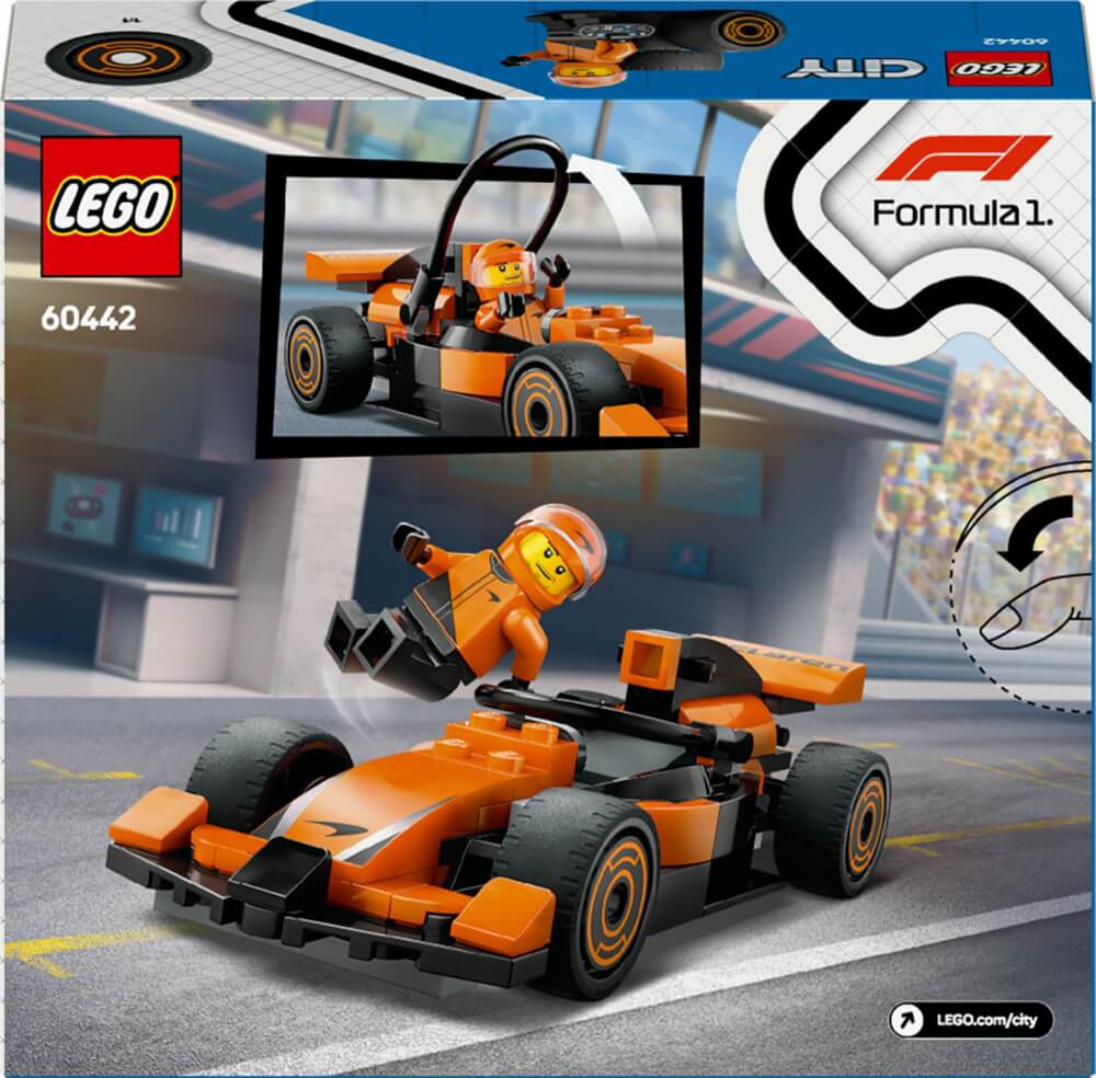 LEGO® City 60442 F1 Rennfahrer mit McLaren Rennauto LEGO® City 60442 F1 Rennfahrer mit McLaren Rennauto