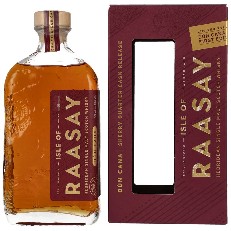 Isle of Raasay Single Malt Whisky - Dun Cana Sherry Quarter Cask (2nd Edition) Isle of Raasay Single Malt Whisky - Dun Cana Sherry Quarter Cask (2nd Edition)