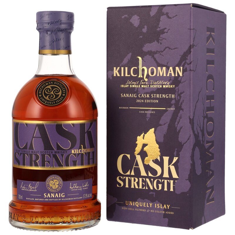 Kilchoman Sanaig Cask Strength - 57,8% Kilchoman Sanaig Cask Strength - 57,8%