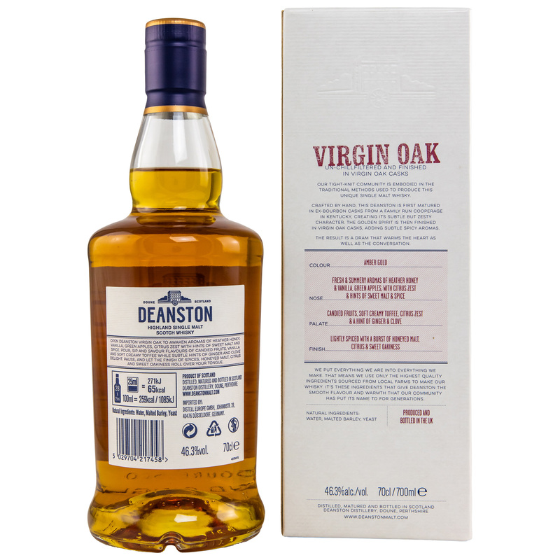 Deanston Virgin Oak Cask Finish Deanston Virgin Oak Cask Finish
