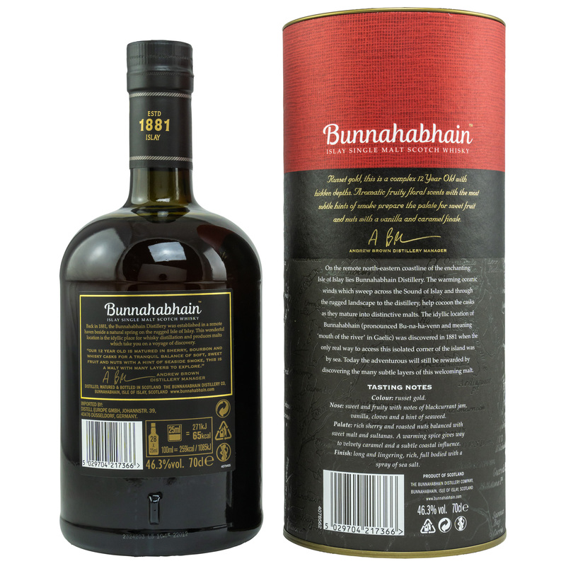 Bunnahabhain 12 y.o. Bunnahabhain 12 y.o.